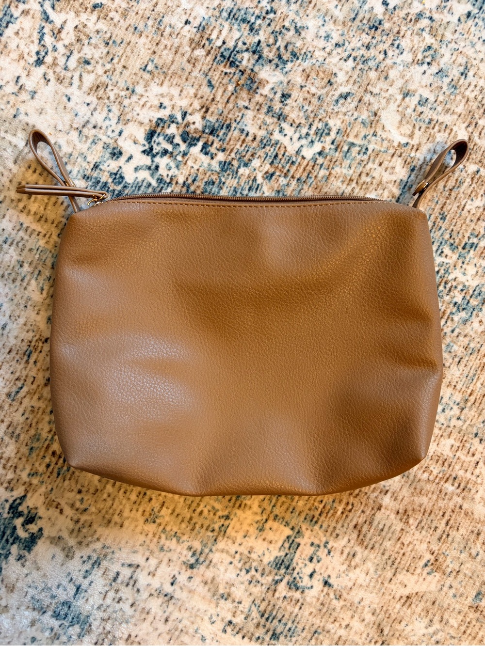 Classic Women’s Snap In Bag Insert Pouch in Tan Madison West
